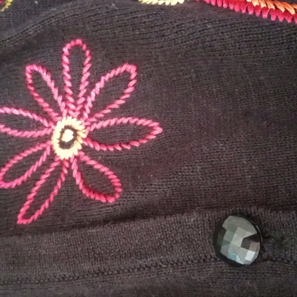 Timberlea black embellished cardigan - Picture 7 of 8
